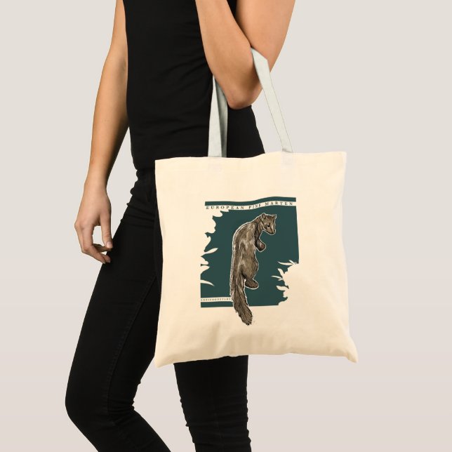 Tote Bag Marten européen (Devant (produit))
