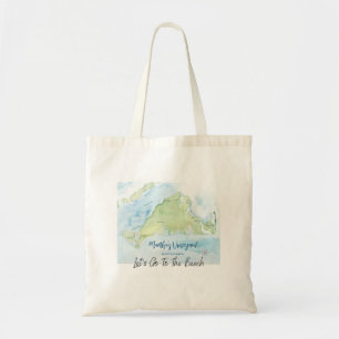 Tote Bag Martha's Vineyard - Allons à la plage