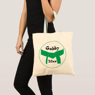 Tote Bag Martial Arts Green Belt
