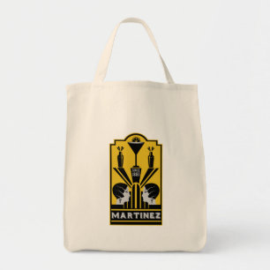 Tote Bag Martinez Cocktail Art Déco