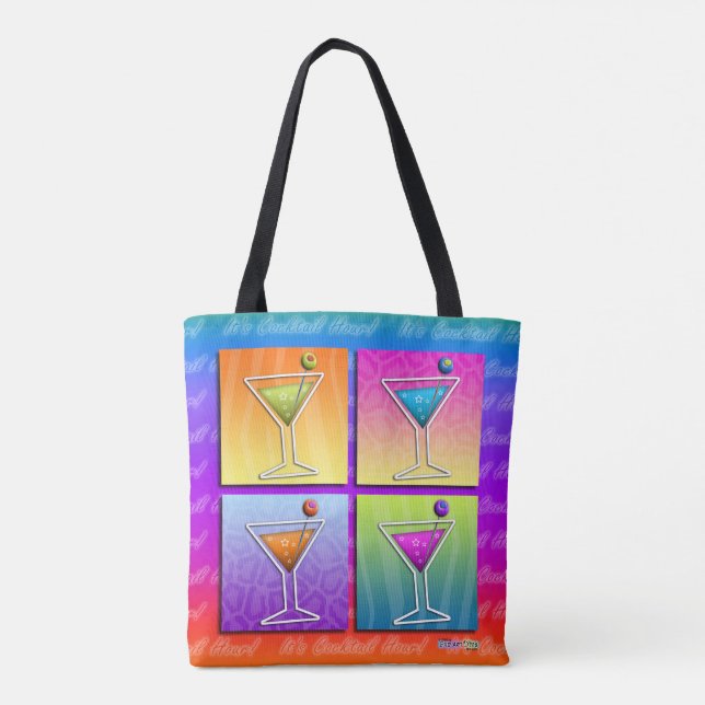 TOTE BAG MARTINI D'ART DE POP (Dos)