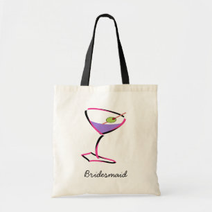 Tote Bag martini rose funky