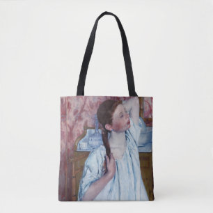 Tote Bag Mary Cassatt - Girl Arrange ses cheveux