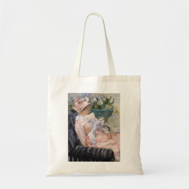 Tote Bag Mary Cassatt - La Coupe du Thé (Devant)