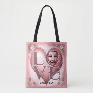 Tote Bag Masque d'acteur AMOUR