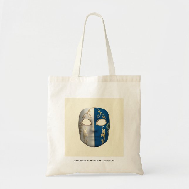 Tote Bag Masque de Carnaval (Devant)
