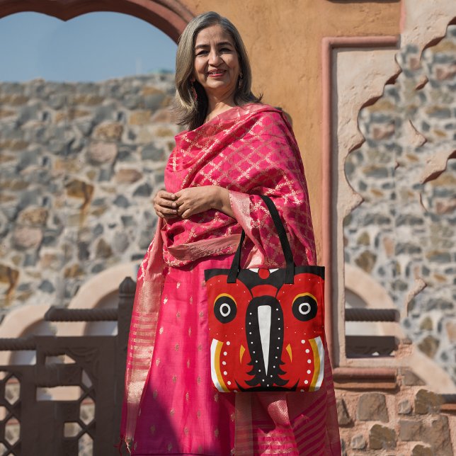 Tote Bag Masque de teke (Créateur téléchargé)