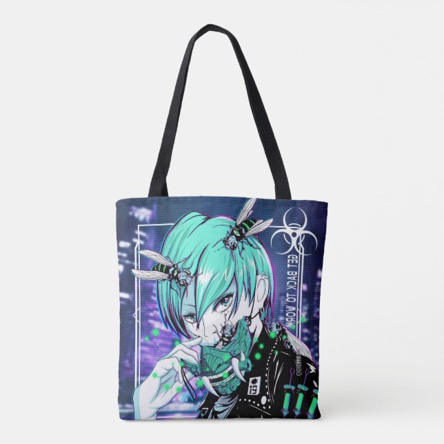 Tote Bag masque fourre-tout (Dos)