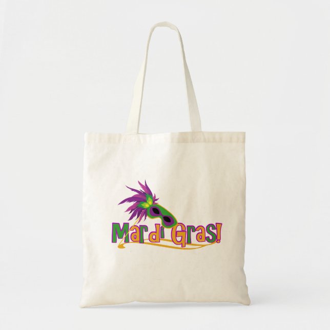 Tote Bag Masque Mardi Gras (Devant)