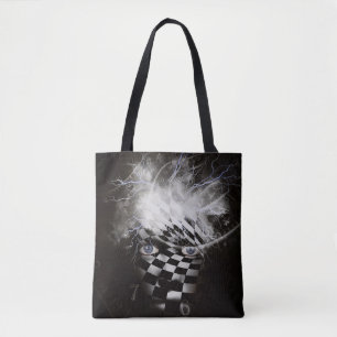 Tote Bag Masque mystique avec spirales temporelles