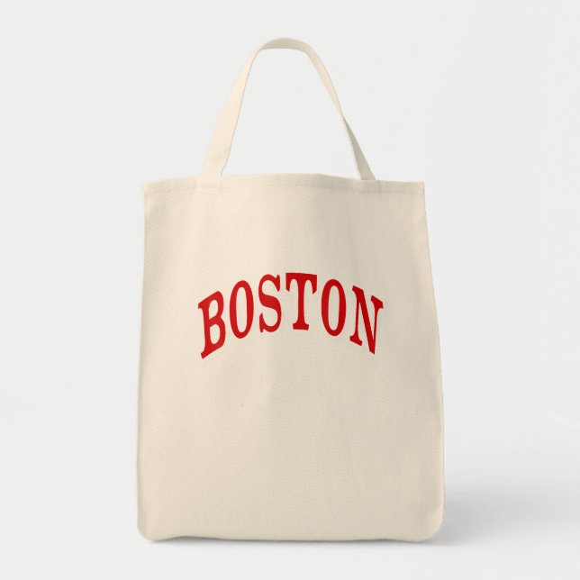 Tote Bag Massachusetts de Boston (Devant)