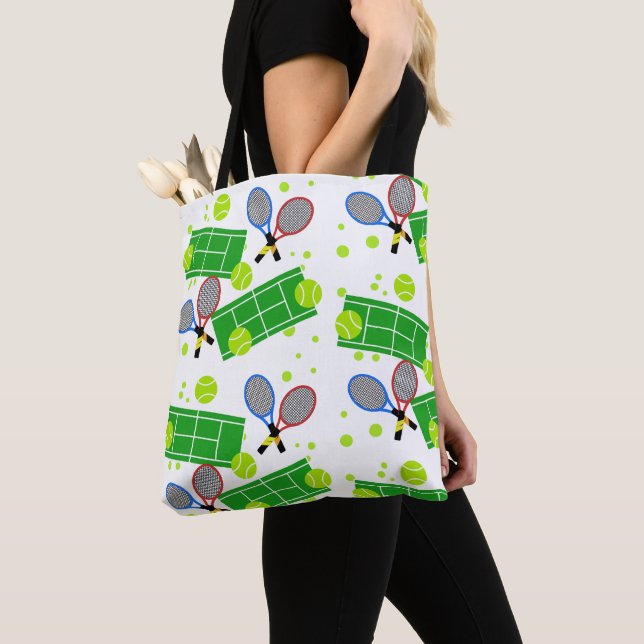 Tote Bag Match de Tennis Fourre-tout (De près)