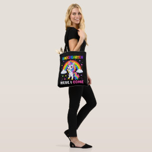 Tote Bag Maternelle me voilà Licorne Rentrée scolaire
