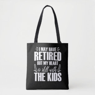 Tote Bag Maternelle préscolaire Enseignant Apprendre Amour 