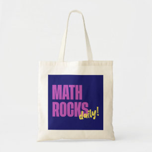 Tote Bag Math Rocks Daily