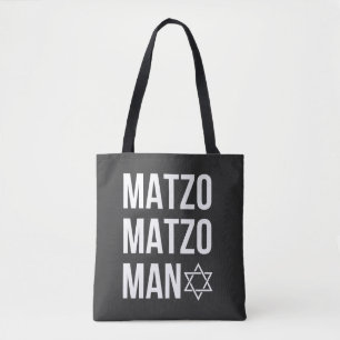 Tote Bag Matzo Matzo Man Jewish Hanoukka