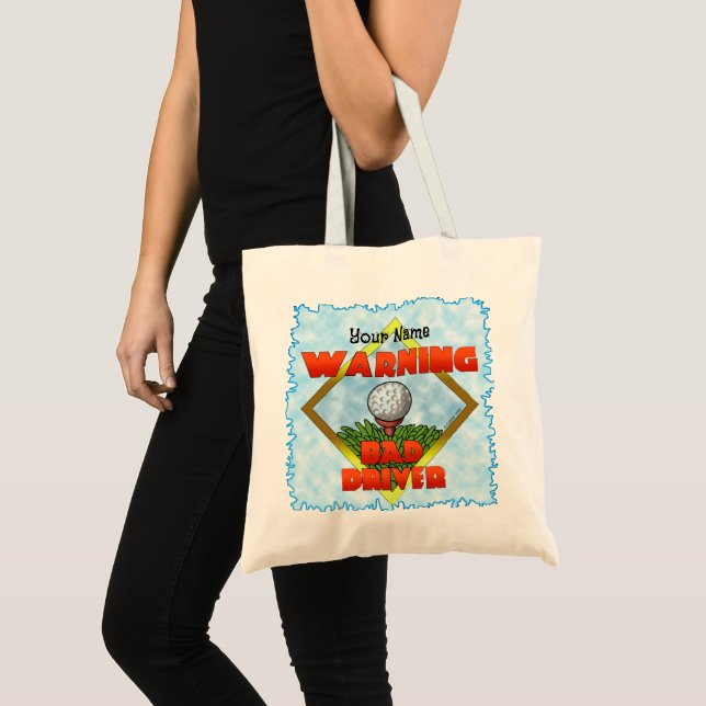 Tote Bag Mauvais conducteur Golf (Devant (produit))