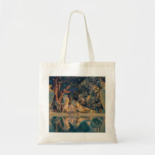 Tote Bag Maxfield Parrish Le Jardin d'Allah 1918 Beaux-Arts