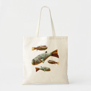Tote Bag Mbu Pufferfish Freshwater Puffers Large Aquarium F