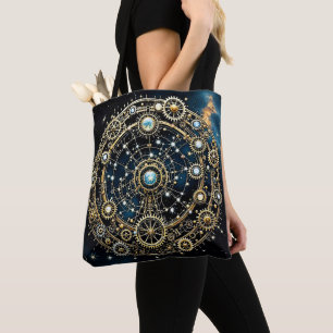 Tote Bag Mécanisme céleste Art cosmique