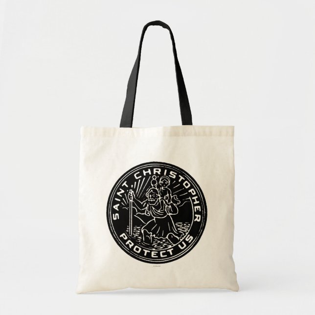 Tote Bag Médaille de Christopher de saint (Devant)