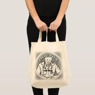 Tote Bag médecin rétro