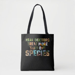Tote Bag Médecin vétérinaire d'appréciation pour le sau