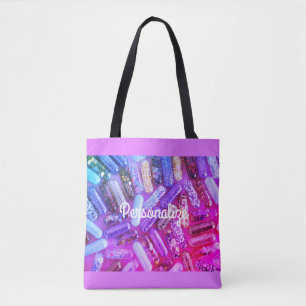 Tote Bag Médicaments de parties scintillant infirmière four
