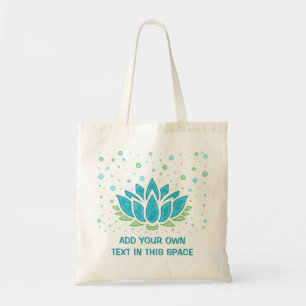 Tote Bag Méditation de fleurs de Lotus Yoga Zen Modèle d