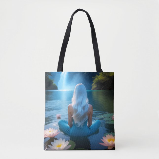 TOTE BAG MEDITATION - YOGA - WELLNESS - CARPE DIEM (Devant)