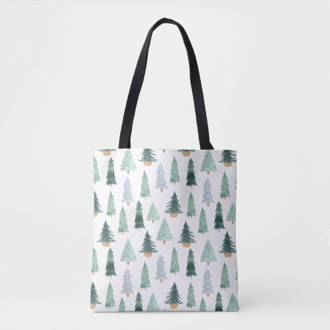 Tote Bag (Medium) - Christmas Pattern  Tasche (Vorderseite)