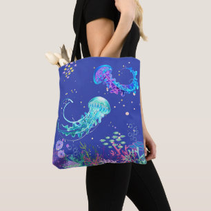 Tote Bag Méduse Extraordinaire sous l'eau