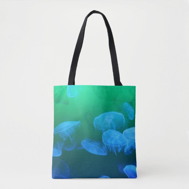 Tote Bag Méduses transparentes (Devant)