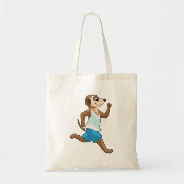 Tote Bag Meerkat à Running Sports (Devant)