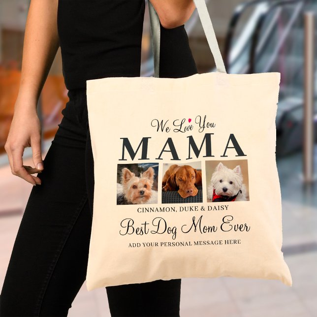 Tote Bag Meilleur Chien Maman Jamais - We Love You Mama Pho (Best Dog Mom Ever Tote Bag)