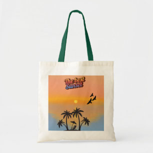 Tote Bag Meilleur coucher de soleil.