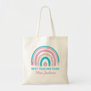 Tote Bag Meilleur Enseignant jamais - Cadeau d'appréciation