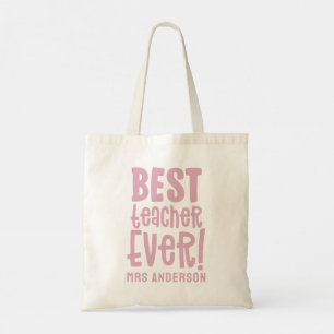 Tote Bag Meilleur enseignant jamais remercier enseignant ro