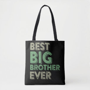 Tote Bag Meilleur Grand Frère Bro Jamais plus vieux frère