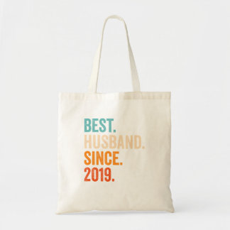 Tote Bag Meilleur Mari Depuis 2019 5E Anniversaire Du Maria