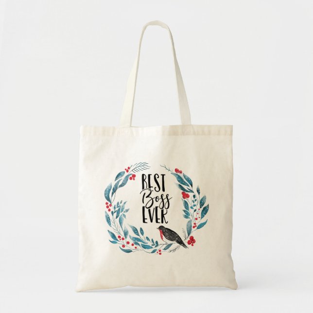 Tote Bag meilleur patron (Devant)