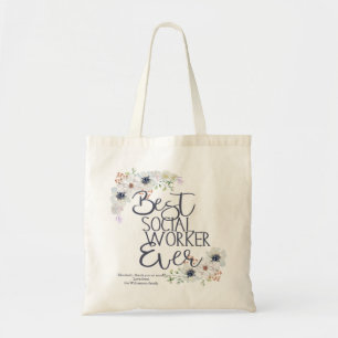 Tote Bag Meilleure appréciation du travailleur social