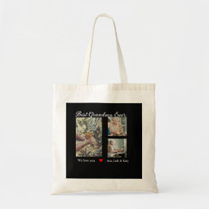 Tote Bag Meilleure grand-mère jamais photo collage nous vou