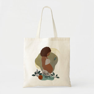 Tote Bag Meilleure Maman Bohème Future Maman Fête des Mères