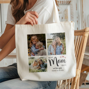Tote Bag Meilleure maman Créez votre propre photo