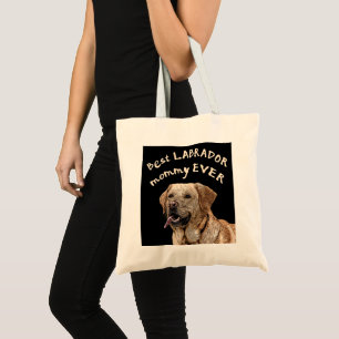 Tote Bag Meilleure maman du Labrador