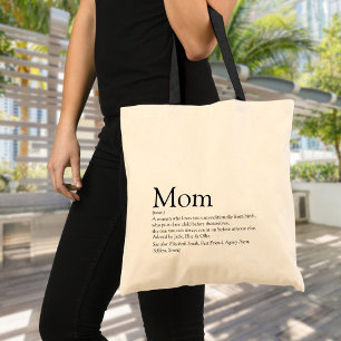 Tote Bag Meilleure Maman du Monde Mère Maman Définition