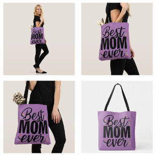 Tote Bag Meilleure Maman Ever Stylée Bonne Fête des Mères