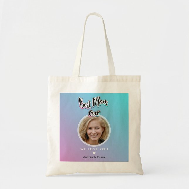 Tote Bag Meilleure maman jamais (Devant)