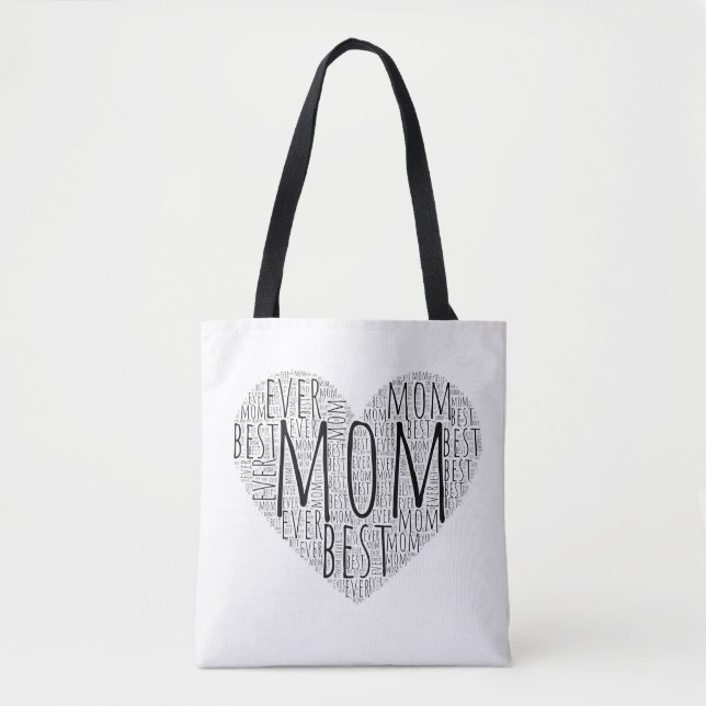 Tote Bag Meilleure maman jamais (Devant)